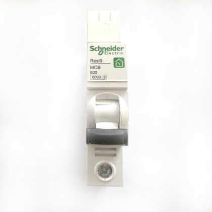 Schneider Electric Resi9 B20 20A 20 Amp MCB Circuit Breaker Type B